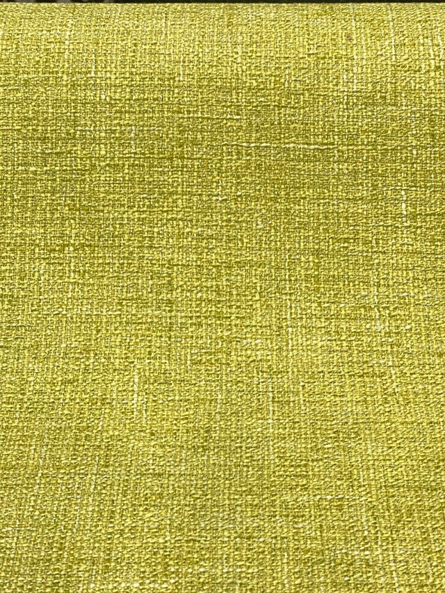 Mill Creek Chenille Upholstery Fabric - Green Tropical Channel Island, 55" Width (1 Yard)
