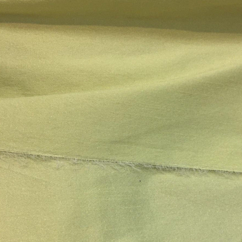 Light Green Shantung Faux Silk Polyester Fabric - Solid, 57" Width (1 Yard)