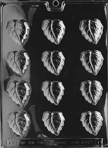 Autumn Fall Leaves Chocolate Mold - LPAO026