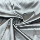 1 Yard 60” Stretch Charmeuse Satin Fabric – 195 GSM, Silky 2 Way Stretch for Bridal, Evening Dresses &amp; Event Décor (97% Polyester, 3% Spandex)