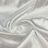 1 Yard 60” Stretch Charmeuse Satin Fabric – 195 GSM, Silky 2 Way Stretch for Bridal, Evening Dresses &amp; Event Décor (97% Polyester, 3% Spandex)