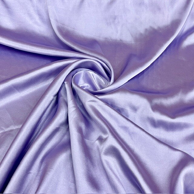 1 Yard 60” Stretch Charmeuse Satin Fabric – 195 GSM, Silky 2 Way Stretch for Bridal, Evening Dresses &amp; Event Décor (97% Polyester, 3% Spandex)