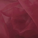 1 Yarda de Tela Organza Transparente con Brillo Cristalino 60 Pulgadas de Ancho para Vestidos y Decoración 100% Poliéster