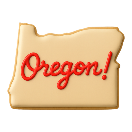 State Of Oregon Cookie Cutter 4 in OR