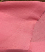 Pink Shantung Faux Silk Polyester Fabric - Solid Pink, 57" Width (1 Yard)