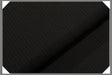 Black Vegan Herringbone Polyester Fabric - Black Herringbone, 60" Width