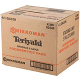 Kikkoman Teriyaki Marinade and Sauce 1 Gallon Containers - 4/Case