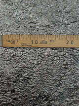Silk Jacquard Lurex Fabric Silver