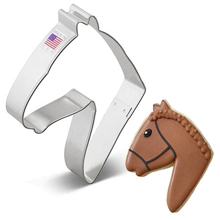 Cookie Cutter Horse Head 4-3/4" - 1130A