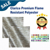 Clarice Premium Flame Resistant Polyester