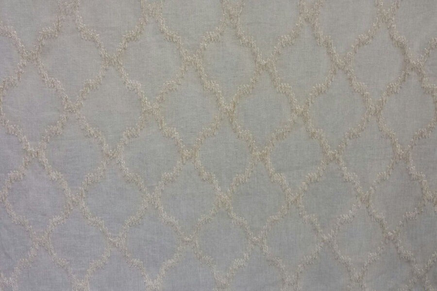 1 Yard Embroiderette Polyester Fabric with Repeat