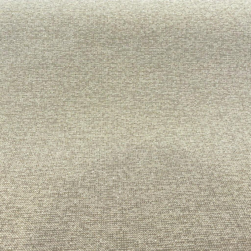 Borealis Stitch Natural Chenille Fabric - Natural With Hints Of Antique Gold And Gray, 54" Width (1 Yard)