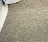 Meridian Innovation Gray Performance Woven Fabric - Gray Silver Brown Textured, Indoor Upholstery, 52% Acrylic 46% Polyester 2% Latex (1 Yard)