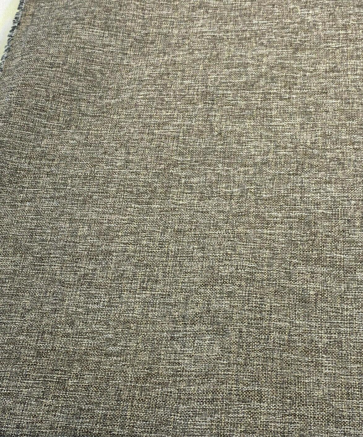 Meridian Innovation Gray Performance Woven Fabric - Gray Silver Brown Textured, Indoor Upholstery, 52% Acrylic 46% Polyester 2% Latex (1 Yard)