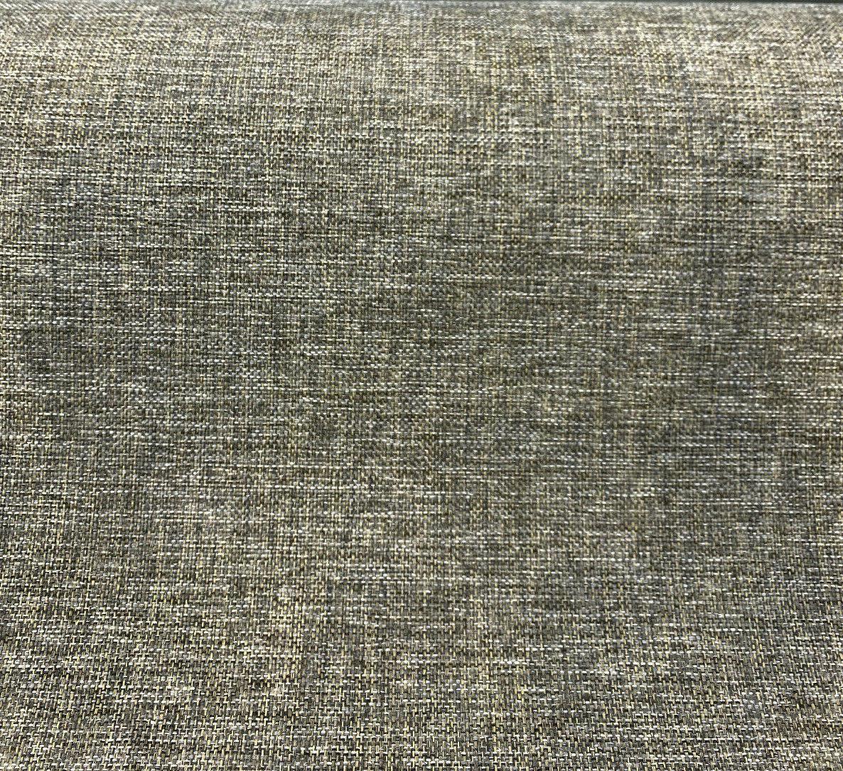 Meridian Innovation Gray Performance Woven Fabric - Gray Silver Brown Textured, Indoor Upholstery, 52% Acrylic 46% Polyester 2% Latex (1 Yard)