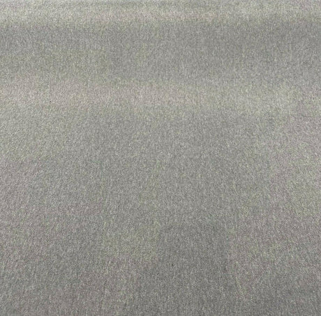 Perennials Plushy Gris Gray Solution-Dyed Acrylic Velvet Fabric - Gris Gray, Outdoor Upholstery, 54" Width (1 Yard)
