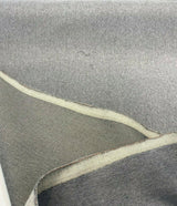 Perennials Plushy Gris Gray Solution-Dyed Acrylic Velvet Fabric - Gris Gray, Outdoor Upholstery, 54" Width (1 Yard)