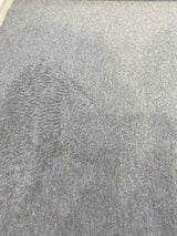 Perennials Plushy Gris Gray Solution-Dyed Acrylic Velvet Fabric - Gris Gray, Outdoor Upholstery, 54" Width (1 Yard)