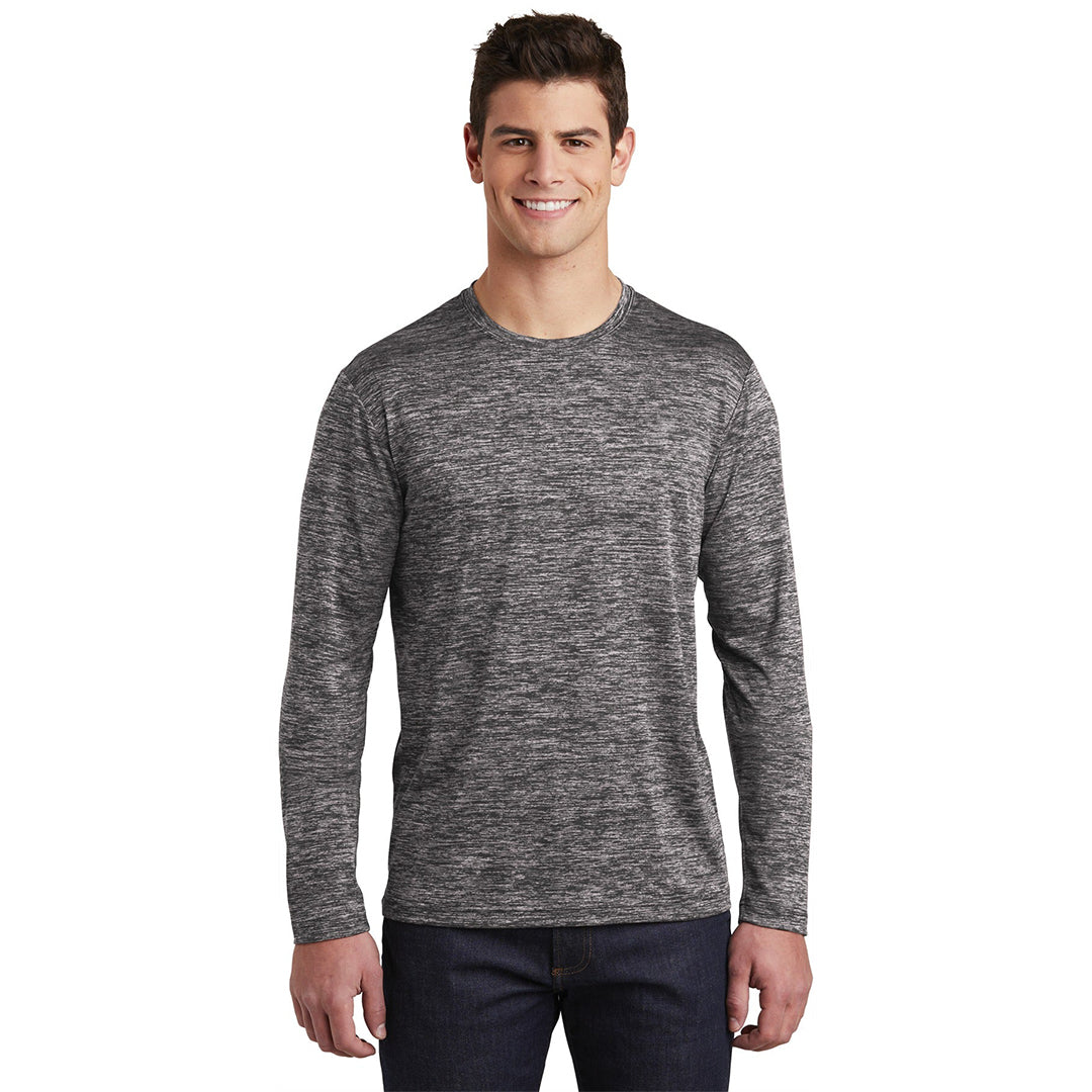 Sport-Tek® PosiCharge Long Sleeve Electric Heather Tee