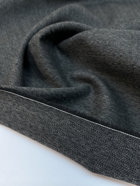 Wool Tweed White Shade