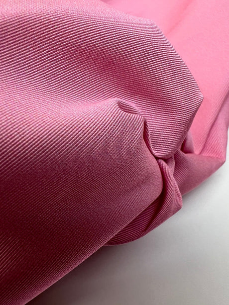 Pink Polyamide Rep Weave Fabric