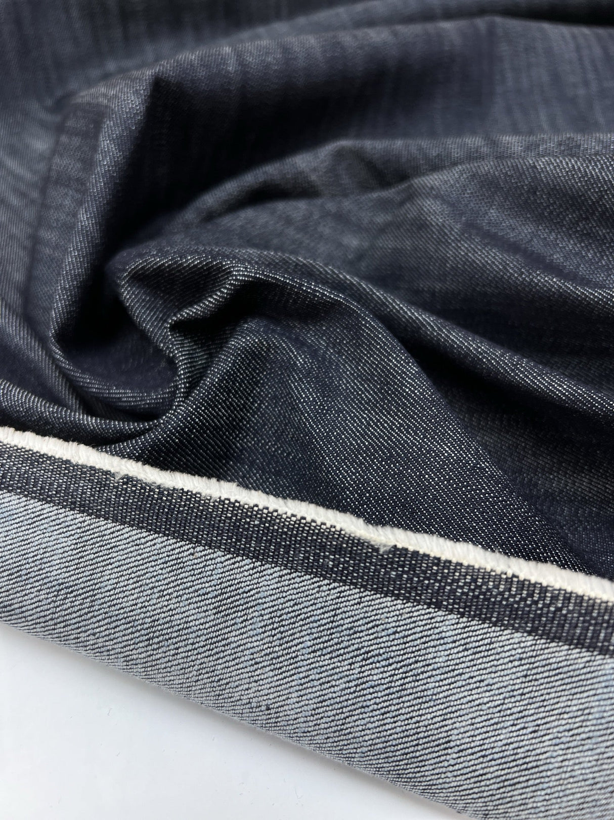 Italian Blue Shade Cotton Denim
