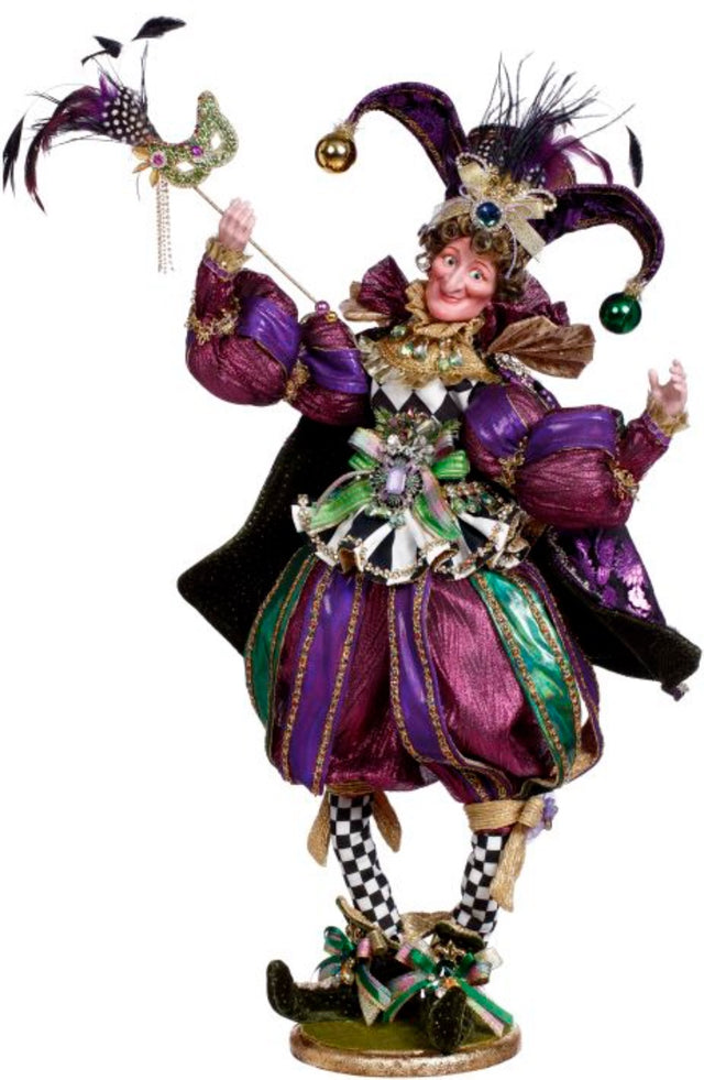 24" Mr. Patri Gras Jester - Mark Roberts