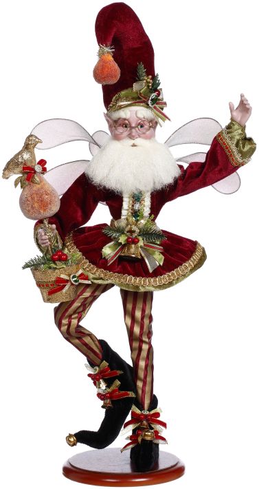 23" Partridge in a Pear Tree Fairy On Base - Mark Roberts