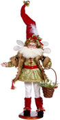 21" 3 French Hens Fairy On Base - Mark Roberts