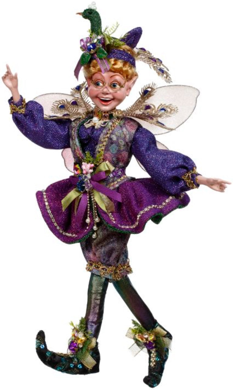 17" Peacock Fairy, Girl - Mark Roberts