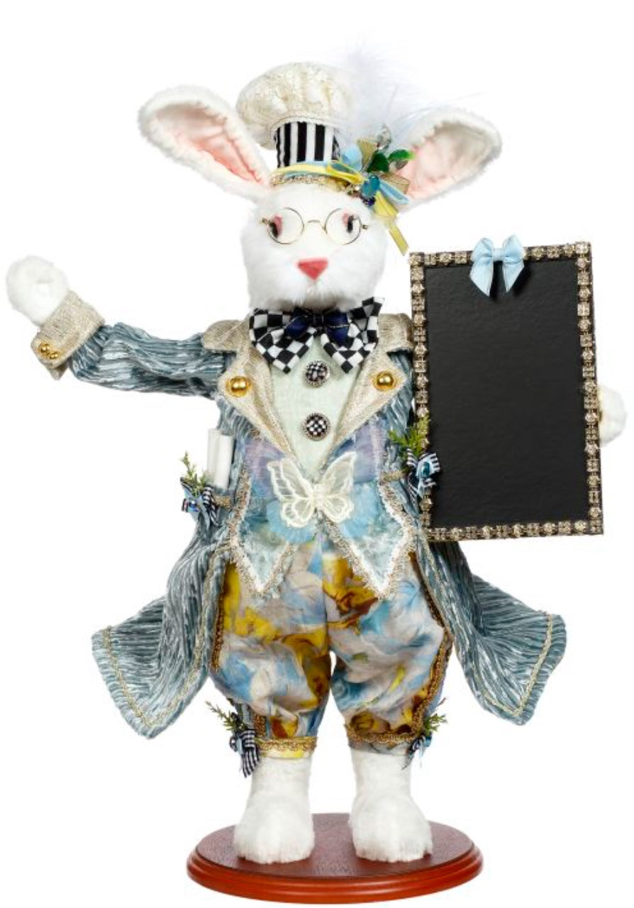 20.5" Chalkboard Rabbit - Mark Roberts