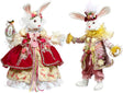 23" - 24" Mr & Mrs Cotton Tail Rabbit, Set of 2 - Mark Roberts