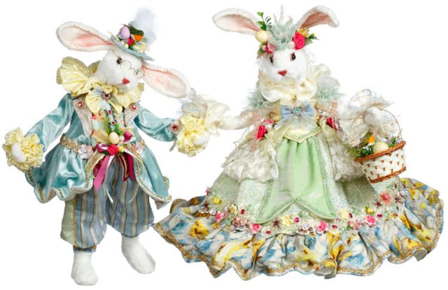 23" - 24" Mr & Mrs Peter Rabbit, Set of 2 - Mark Roberts