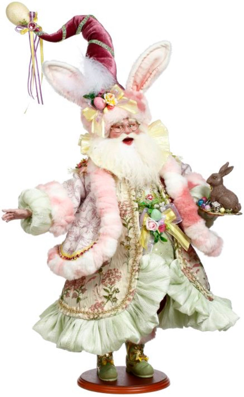 26" Father Easter with Chocolate Bunny - Mark Roberts