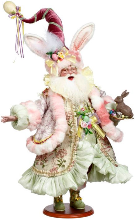 26" Father Easter with Chocolate Bunny - Mark Roberts
