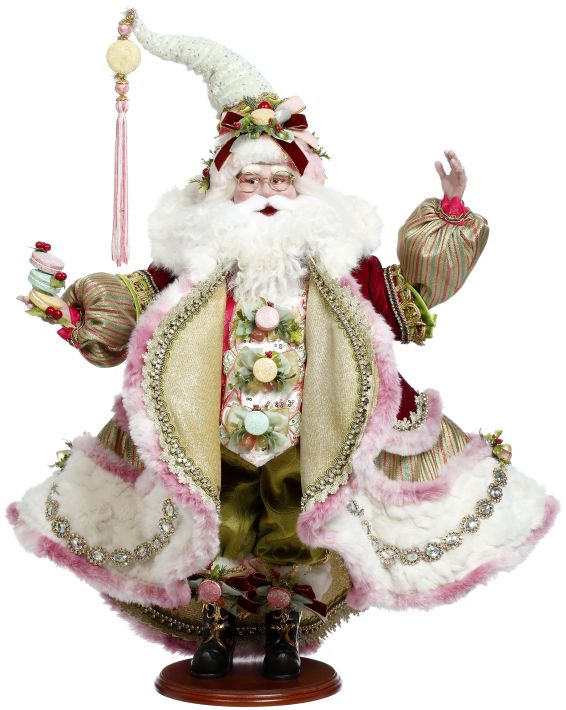 25" Macaron Santa - Mark Roberts