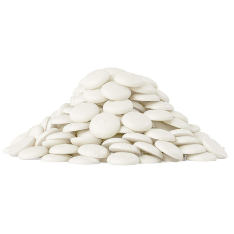 Merckens Super Bright White Chocolate Confectionery Wafers – 5 lb