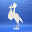 Stork Mosaic Frame Baby Shower Decor