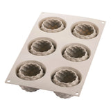 Silikomart SEGRETTI DEL BOSCO Silicone Baking & Freezing Mold, 3.9 oz., 6 Cavities