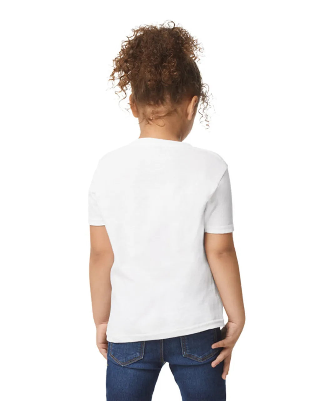 Gildan 5100P Toddler Heavy Cotton Fabric - White, Short Sleeve, Classic Fit (1 Piece)