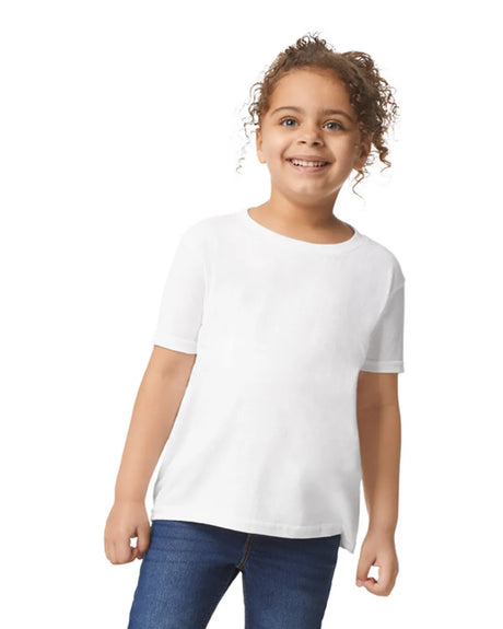 Gildan 5100P Toddler Heavy Cotton Fabric - White, Short Sleeve, Classic Fit (1 Piece)