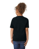 Gildan 5100P Toddler Heavy Cotton Fabric - Black, Short Sleeve, Classic Fit (1 Piece)