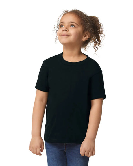 Gildan 5100P Toddler Heavy Cotton Fabric - Black, Short Sleeve, Classic Fit (1 Piece)
