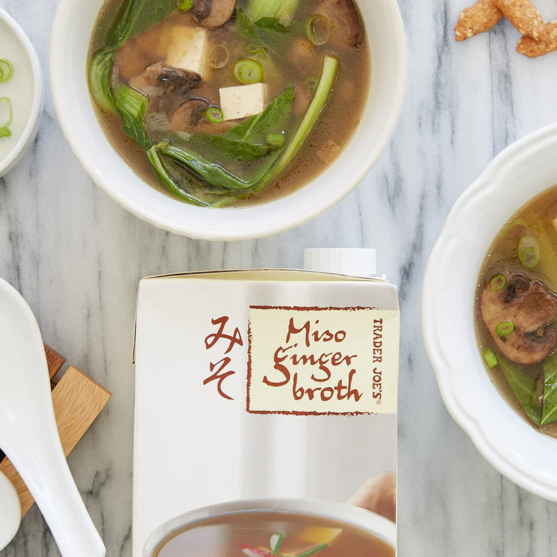 Miso Ginger Broth – Umami Rich Organic Soup Base & Flavorful Cooking Stock