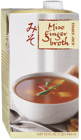 Miso Ginger Broth – Umami Rich Organic Soup Base & Flavorful Cooking Stock