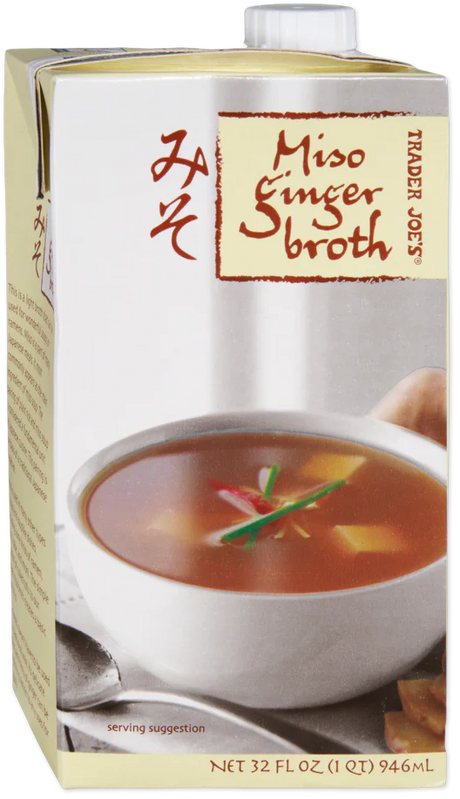Miso Ginger Broth – Umami Rich Organic Soup Base & Flavorful Cooking Stock