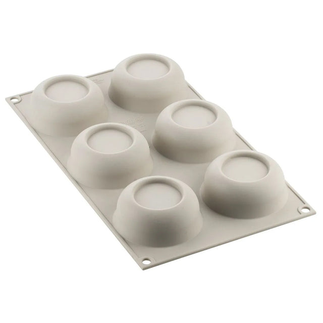 Silikomart MINI DOT Silicone Baking & Freezing Mold, 3.0 oz.,6 Cavities