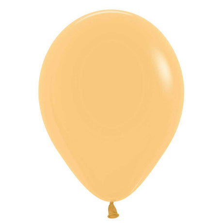 Latex Balloons 5 Inch Sempertex Deluxe Peach Blush