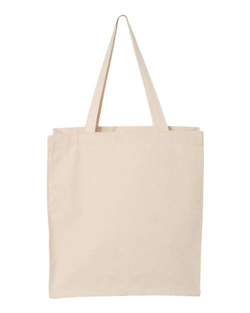 Q-Tees 14L Heavy Cotton Canvas Shopping Bag