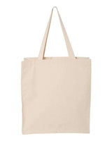 Q-Tees 14L Heavy Cotton Canvas Shopping Bag
